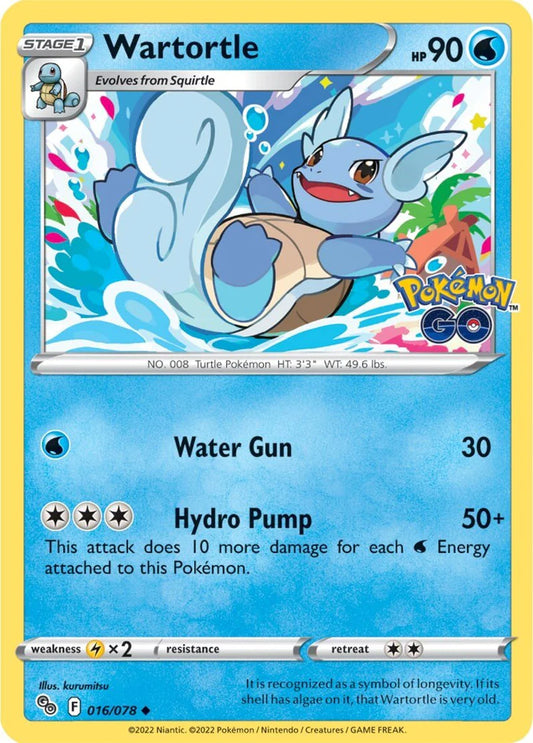 Wartortle - Pokemon GO (PGO)