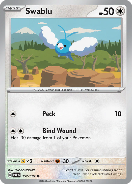Swablu - 152/182 - SV04: Paradox Rift (PAR)
