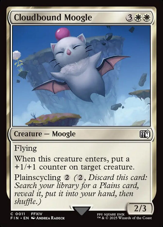 Cloudbound Moogle - FINAL FANTASY (FIN)