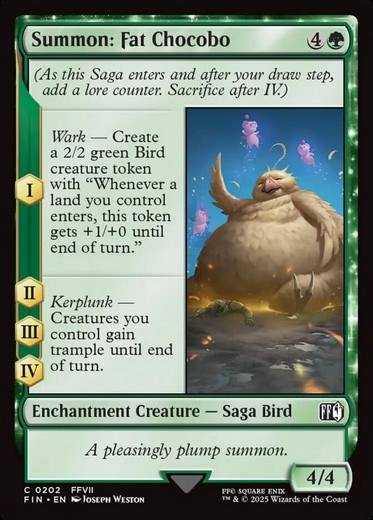 Summon: Fat Chocobo - FINAL FANTASY (FIN)