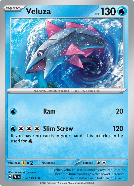 Veluza - 056/193 - SV02: Paldea Evolved (PAL)