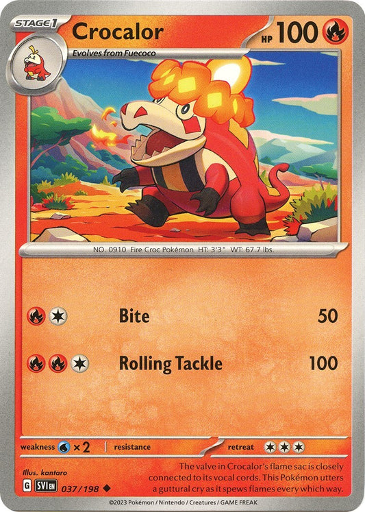 Crocalor - SV01: Scarlet & Violet Base Set (SVI)