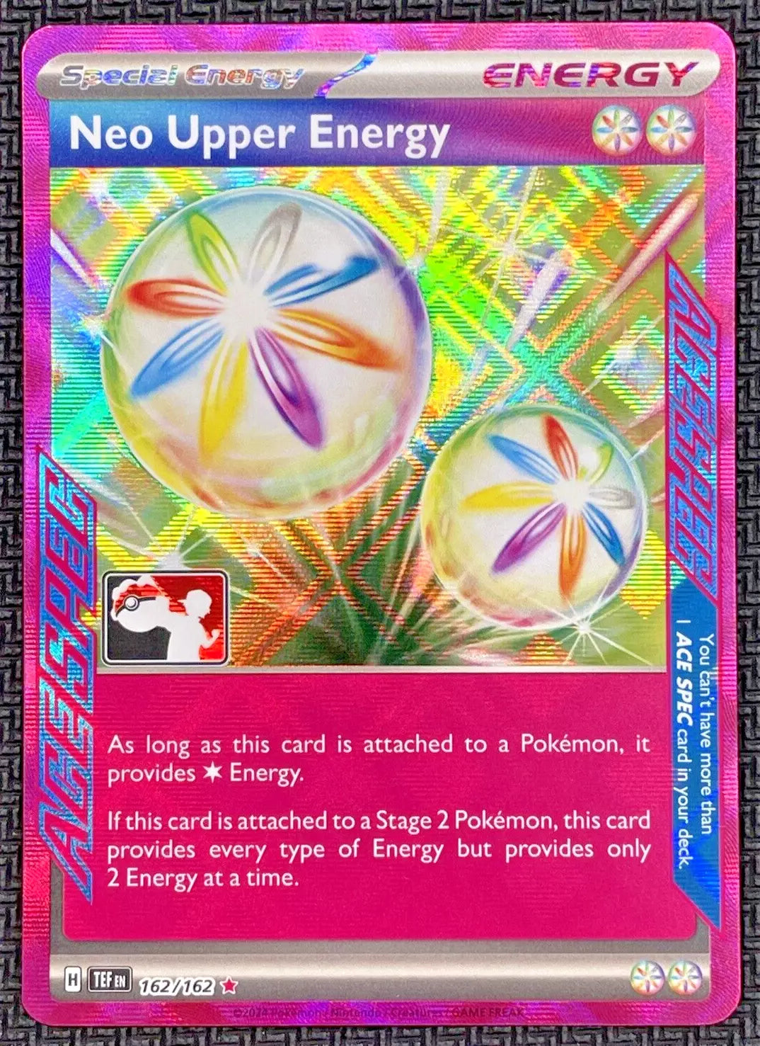 Neo Upper Energy (162/162) [Prize Pack Series Five]