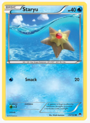 Staryu - XY - BREAKpoint (BKP)