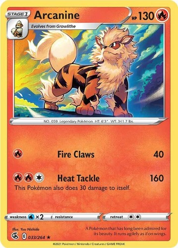 Arcanine - SWSH08: Fusion Strike (SWSH08)