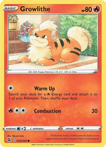 Growlithe - SWSH08: Fusion Strike (SWSH08)