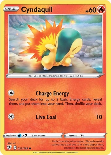 Cyndaquil - SWSH10: Astral Radiance (SWSH10)